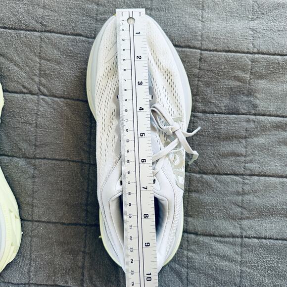 hoka one one bondi 8 nimbus cloud/luminary green women’s size 8b - Picture 9 of 11